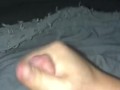 Stroking Hard Uncut Dick To Intense Big Load Orgasm 