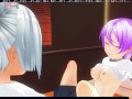 3D HENTAI lesbian stepsisters fuck after school