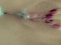real creampie after hot and hard sex 