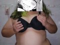 Chubby girl dancing