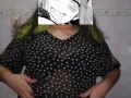 Chubby girl dancing