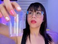 Lila Jordan drools in a glass