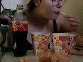 burger mukbang