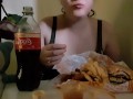 burger mukbang