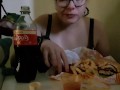 burger mukbang
