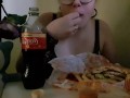 burger mukbang