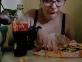burger mukbang