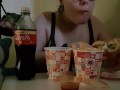 burger mukbang