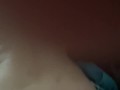 Pregnant cheating slut just out of the shower taking cock