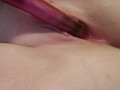 Playing with my vibrator on full speed!