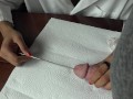 What Did She Put In My Dick Hole? First time sounding session with my hot doctor