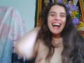 OLD PINKMOONLUST Farting Horny Camgirl Bends over FART ALSO PEE Hirsuite Pussy ManyVids Onlyfans