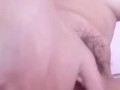 whimpering teen finger fucking hard for daddy