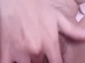 whimpering teen finger fucking hard for daddy