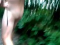 Nude walk on public cycle track