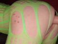 Creamy Squirty Orgasms during DP training