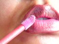 Pink Lips: Light Lip Gloss Fetish