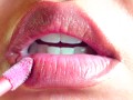 Pink Lips: Light Lip Gloss Fetish