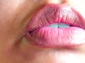 Pink Lips: Light Lip Gloss Fetish