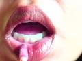 Pink Lips: Light Lip Gloss Fetish