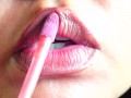 Pink Lips: Light Lip Gloss Fetish