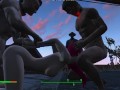 Fallout 4 Orgy and Sex | Porno game