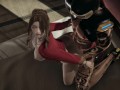 Aerith Gainsborough Handjob, Blowjob, Anal, Cumshots