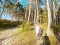 I led my Bike Partner a Scenic Place to Fuck! Ginger Redhead Teen PAWG Public Outdoor Cowgirl Cum