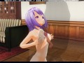 3D HENTAI cute teen cute girl breastfeeding cock