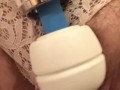 TIME LAPSE Magic Wand Panty BBW Mature milf