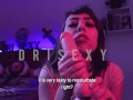 ASMR JOI - Guided Masturbation - with subtitles  Dri Sexy 
