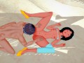 Aladdin - Sex with Jasmine - Disney - 3D Hentai