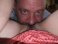 He ate my pussy until I squirted in his mouth. He makes me cum so hard! 