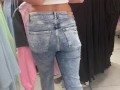 Quickie public in women changing room