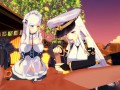 Azur Lane threesome - Belfast x Enterprise - 3D Hentai