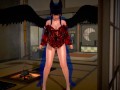 Nyotengu fucks blue dick outline