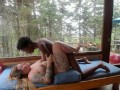 CABIN LOVE - 11" BBC & PAWG HARD FUCK @sweetauroramae @elKonguito