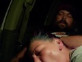 Sukie Rae gives blowjob in a truck