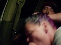 Sukie Rae gives blowjob in a truck