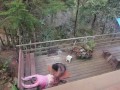 PAWG FUCKS 11 INCH BBC ALL OVER OUTDOORS - @elKonguito @sweetauroramae