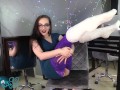 Knee High Fuzzy Socks PREVIEW