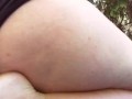 Public masturbation in the public garden come and spy on me wanker!
