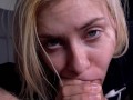 The Best Throat Pie Blowjob - Hot Couple Intense Action - Jamie Stone