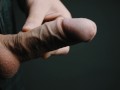 Thick cumshot in 4K slow motion. Masturbating my big veiny Swedish dick. Uncut and natural foreskin.