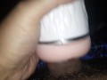 Trying out my new pocket pussy 