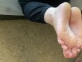 Milf Gives Husband a Footjob With Cumshot Between Toes!