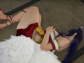 League of Legends - Ahri masturbation - 3D Porn