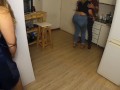 I Found My Stepsister And Her Boyfriend Fucking In The Kitchen (Part 1)