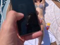 HOT BRUNETTE IN A BIKINI GETS AN ORGASM ON YACHT WHITH LOVENSE CONTROL (VIBRATOR IN PUSSY)