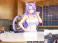 Bath and Blowjob Cat Girl | Kiara And My Ara Ara Adventure Ep.3 | Funny Gameplay Commentary